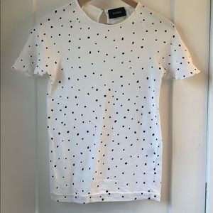 Bohme polka dot top
